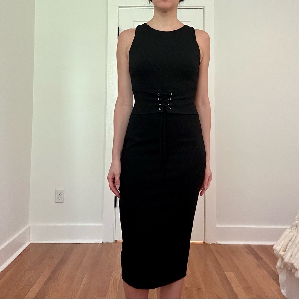 Gianni Bini Lace Up Dress